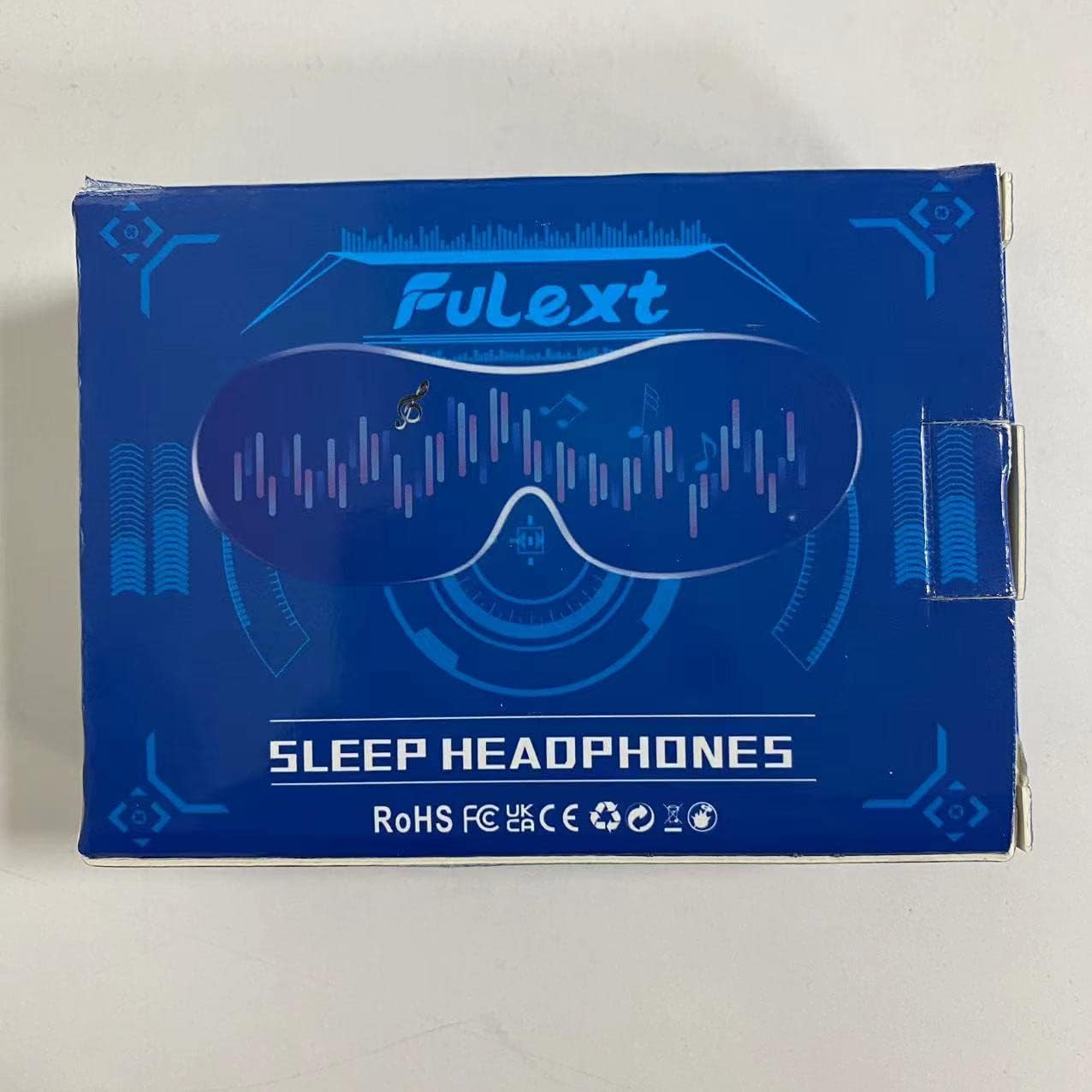 Bluetooth Sleep Headband with Built-in Mic - Wireless Ultra-Thin Headband for Side Sleepers, All-Night Battery, Soft Breathable Comfort, Sports Wireless Headphones, Mother’s Day Father’s Day Gift