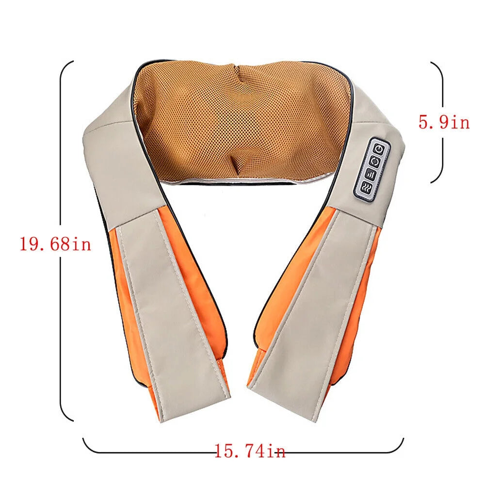 Shiatsu Back Neck and Shoulder Massage with Heat Deep Tissue 3D Kneading Pillow Gift, Muscle Pain, Relax