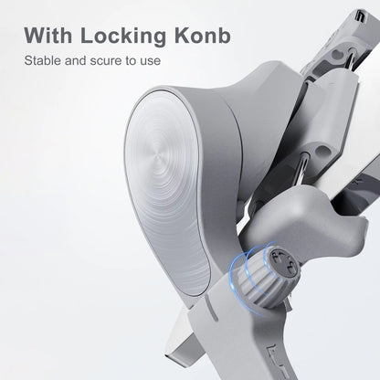 Isteady XE Kit Gimbal Stabilizer for Smartphone, 3-Axis Phone Gimbal, Magnetic Fill Light, Portable & Foldable, One-Key Inception, Ideal for Travel, Vlogging